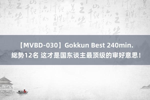 【MVBD-030】Gokkun Best 240min. 総勢12名 这才是国东谈主最顶级的审好意思！