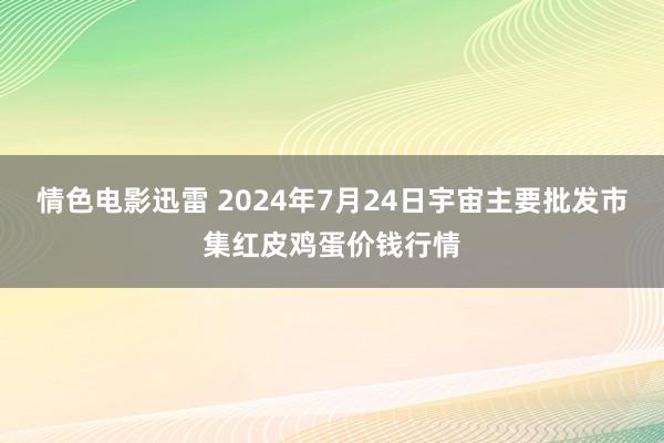 情色电影迅雷 2024年7月24日宇宙主要批发市集红皮鸡蛋价钱行情