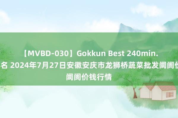 【MVBD-030】Gokkun Best 240min. 総勢12名 2024年7月27日安徽安庆市龙狮桥蔬菜批发阛阓价钱行情