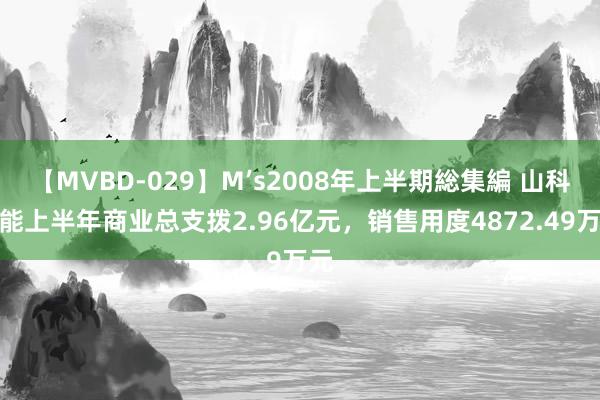 【MVBD-029】M’s2008年上半期総集編 山科智能上半年商业总支拨2.96亿元，销售用度4872.49万元